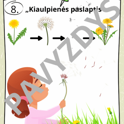 PDF rinkinys „Pavasaris (trumpos pasakos)“ – aštuonios trumpos pasakos su kūrybinėmis ir patirtinėmis veiklomis vaikams.