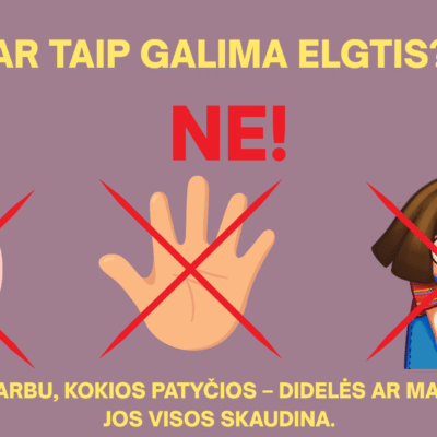 Skaidrės „STOP patyčioms! Būk draugas, ne skriaudikas“ – prevencinė priemonė 4–7 metų vaikams apie draugystę ir pagarbų elgesį.