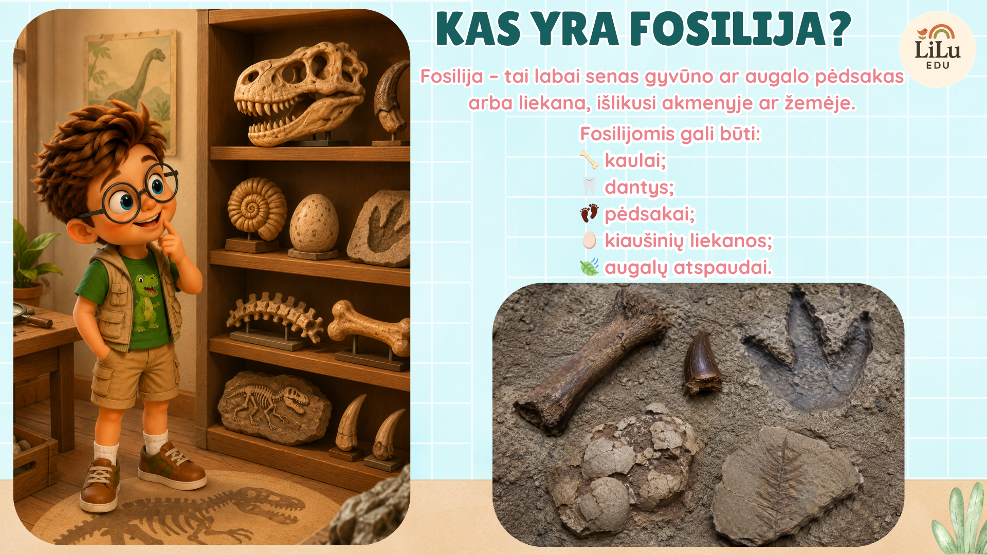 Skaidrės „Kas paliko šį milžinišką pėdsaką?“ - Image 2
